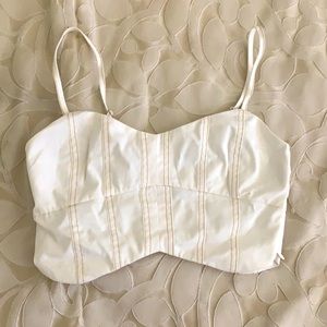 Mini corset style top